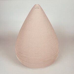 Flute Chicago Large Sculptural Cardboard Teardrop Vase Home Decor Art Piece